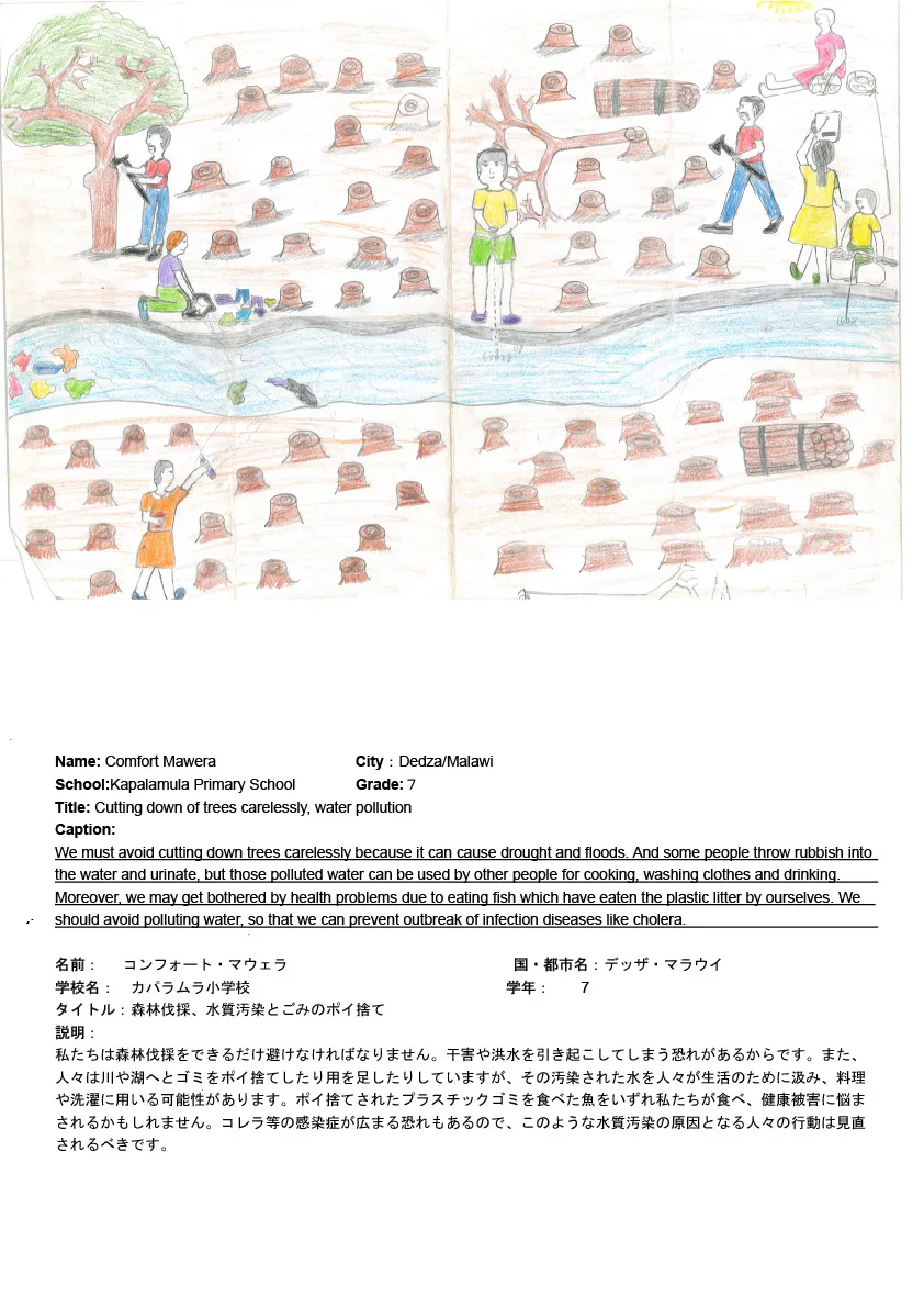 マラウイ絵日記