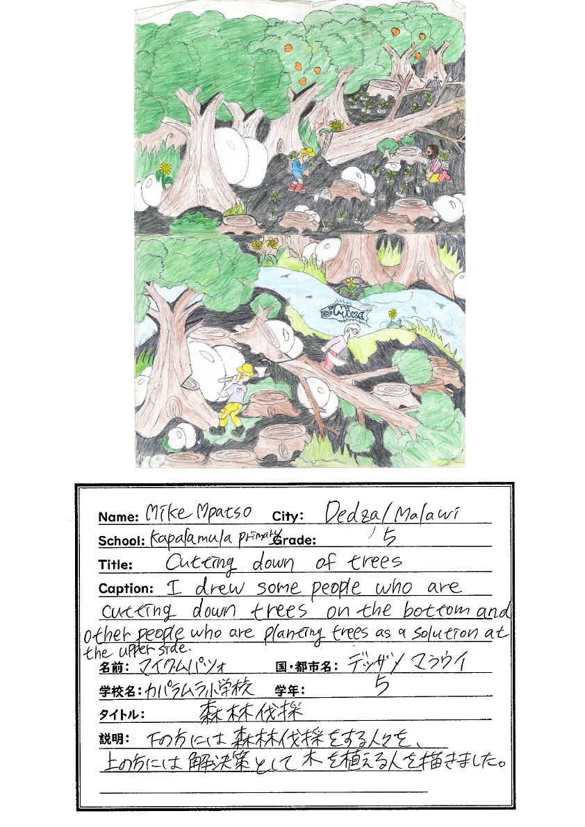 マラウイ絵日記